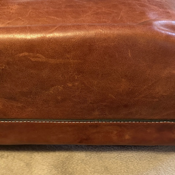 Consuela Brown Tote Bag in Vico Design with Multicolor Straps - GUC - Picture 8 of 16